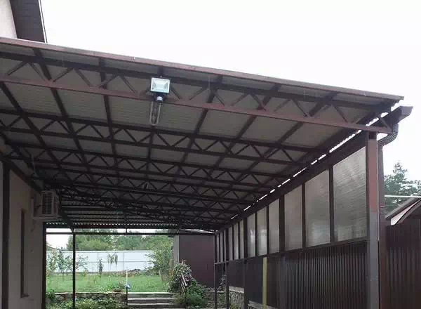 Прямые навесы в Калининграде